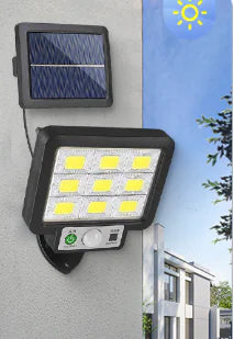 Solar Motion Sensor Outdoor Wall Light – Waterproof Security Light